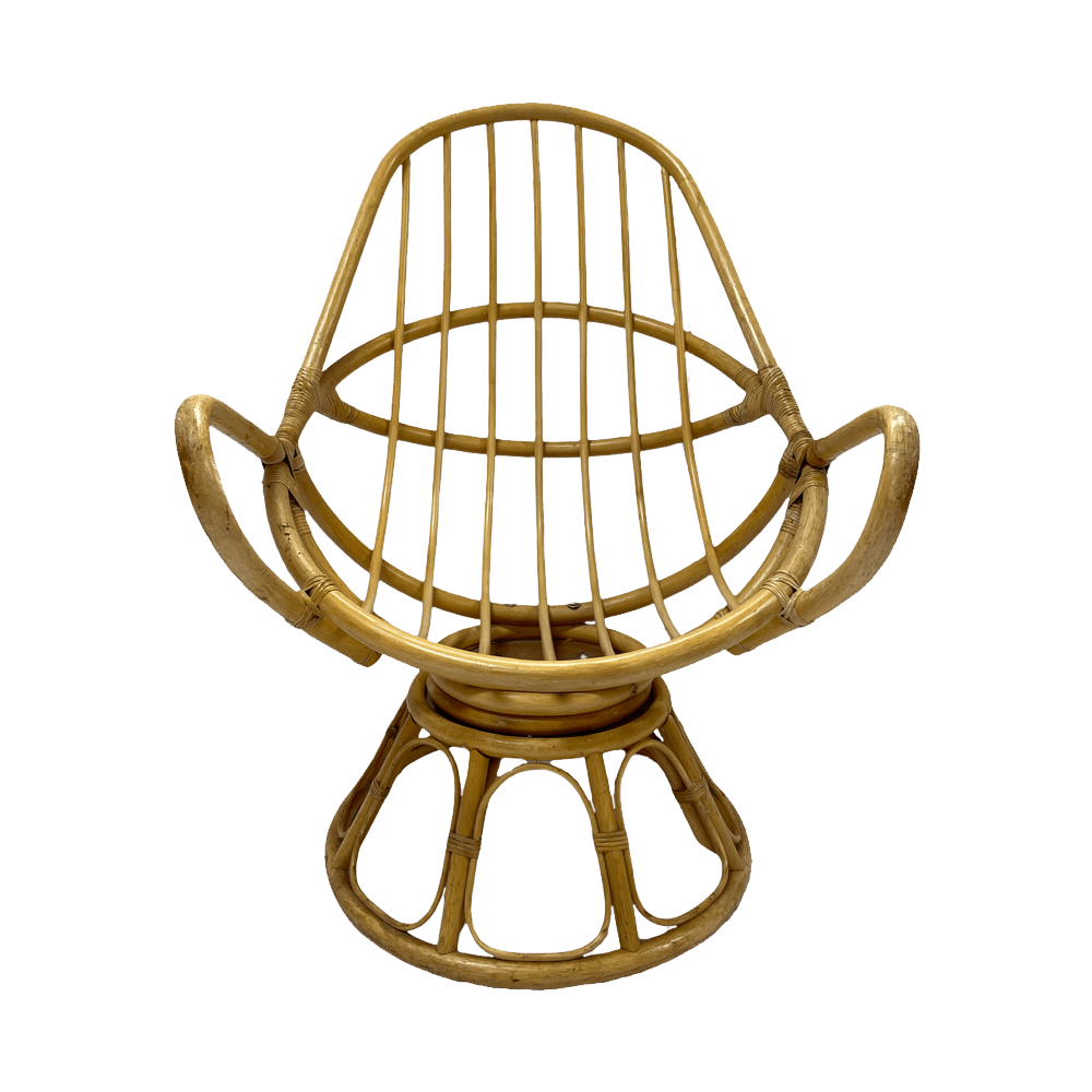 The Milford Cane Swivel Chair Array Wedding and Event Hire