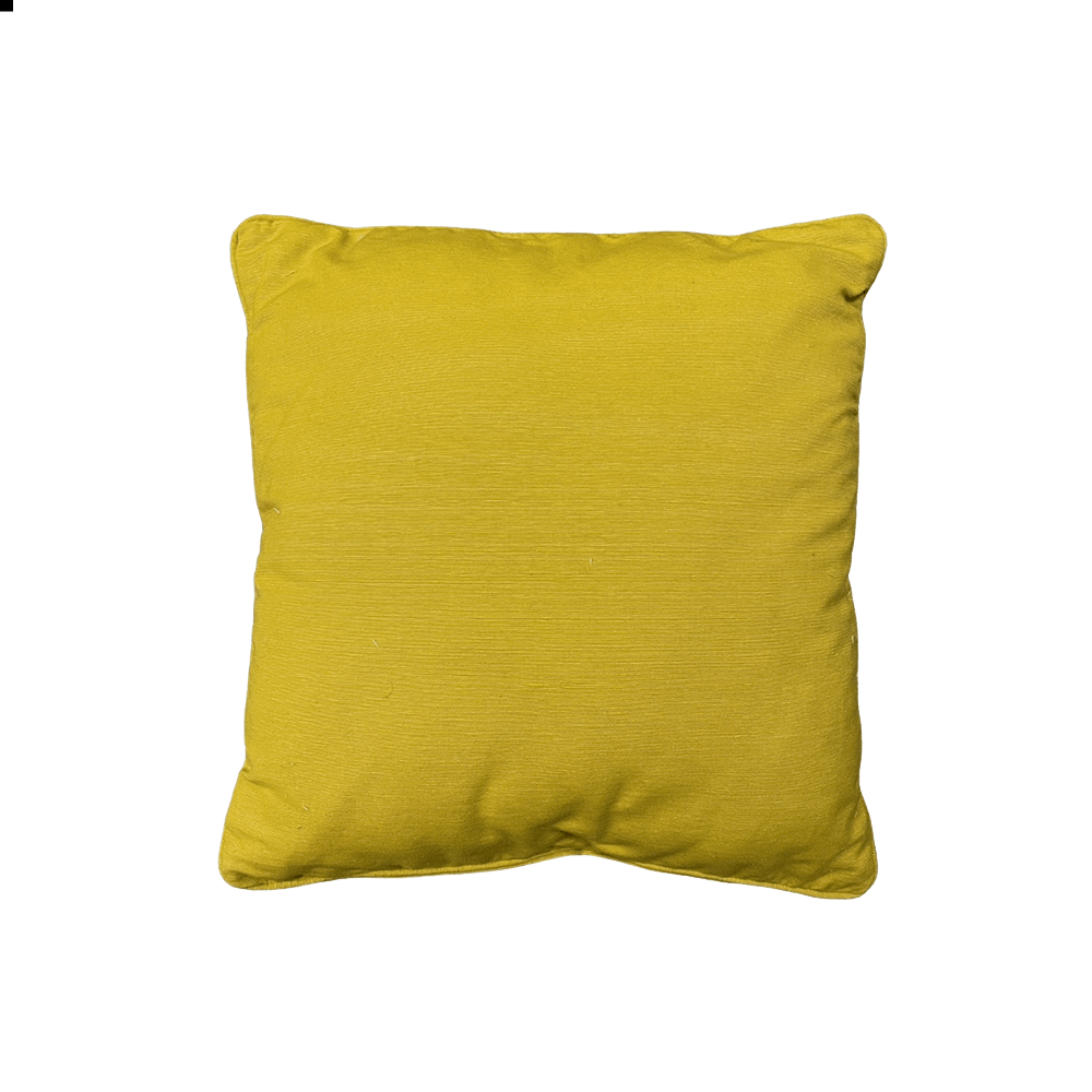 The Banco Yellow Cushion Array Wedding and Event Hire