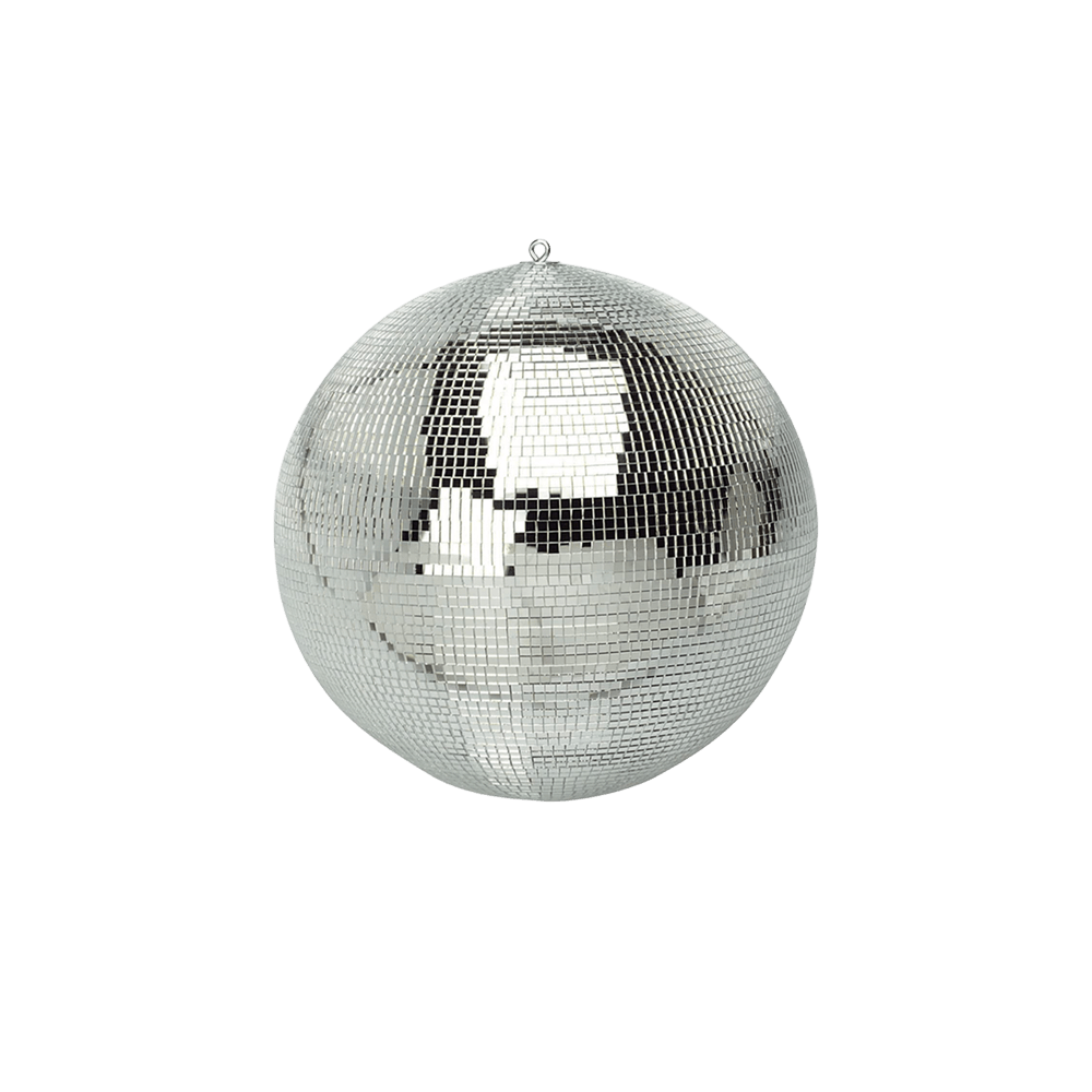 The Echo 20cm Silver Disco Ball Array Wedding and Event Hire