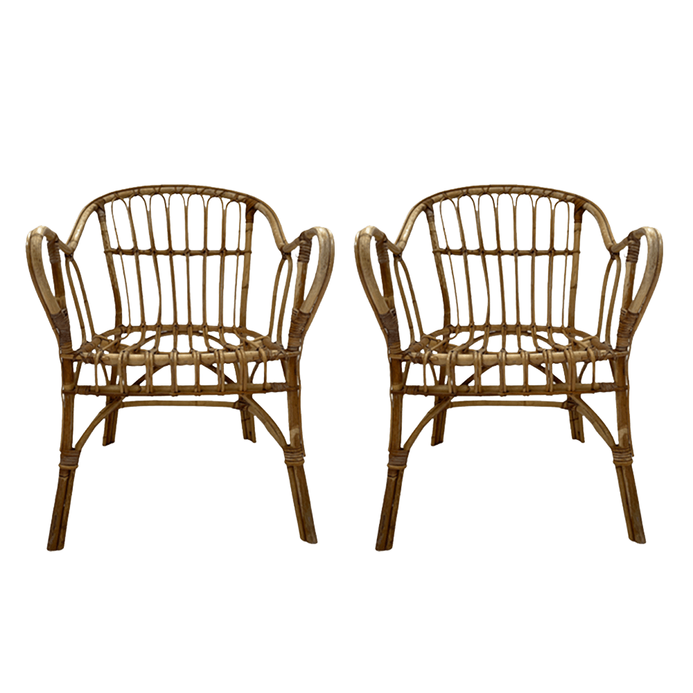 The Salinas Cane Chair Array Wedding and Event Hire