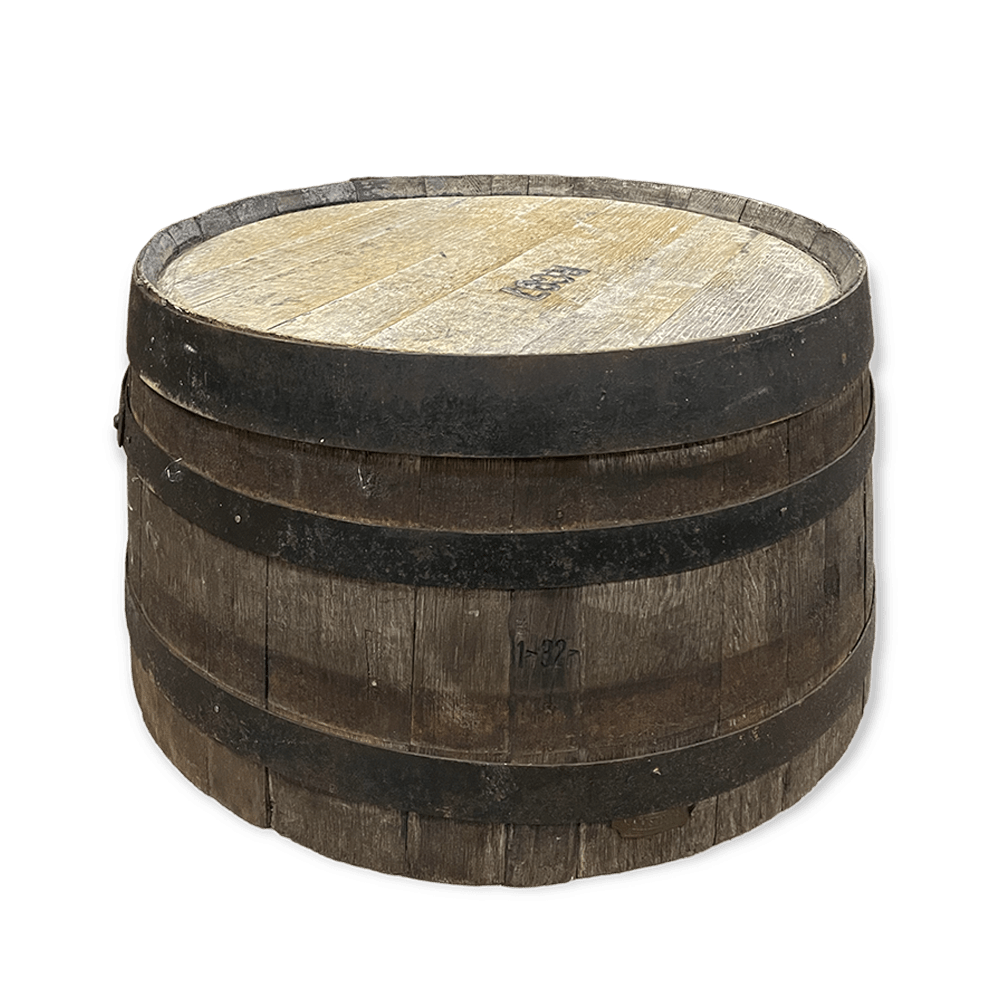 The Berry Half Barrel Coffee Table Array Wedding and Event Hire