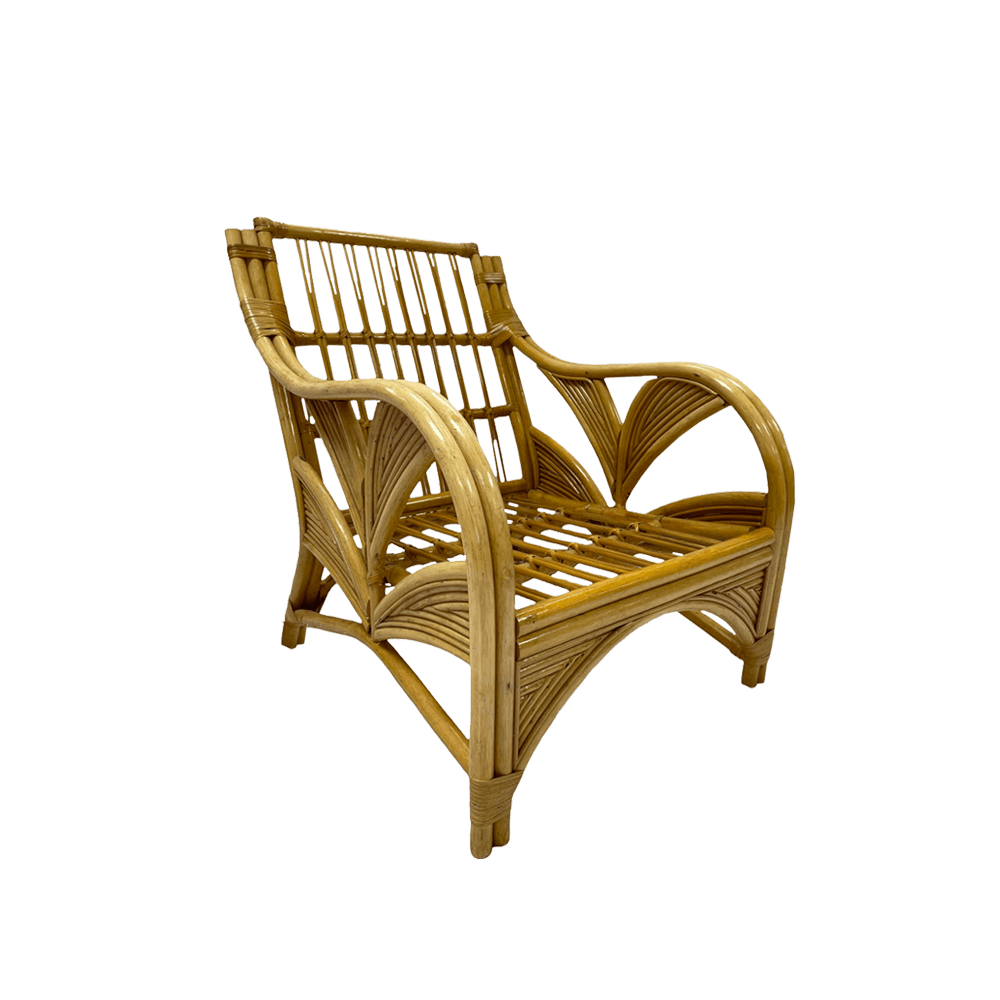 The Riviera Large Cane Chair Array Wedding and Event Hire