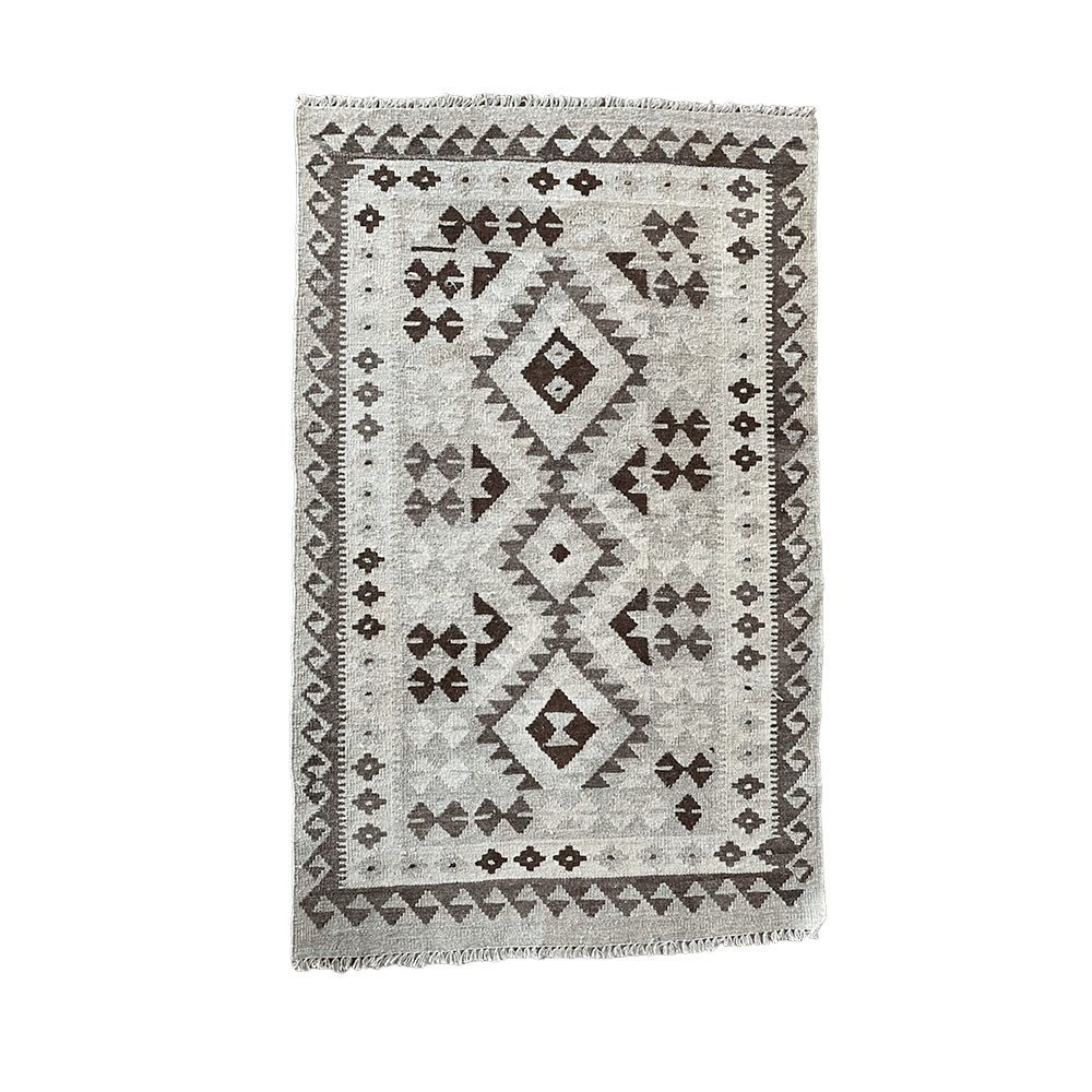 The Flint Vintage Medium Woven Rug Array Wedding and Event Hire