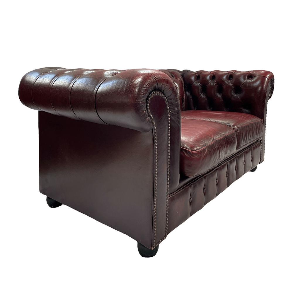 The Jarrow Leather Chesterfield Sofa Array Wedding and Event Hire