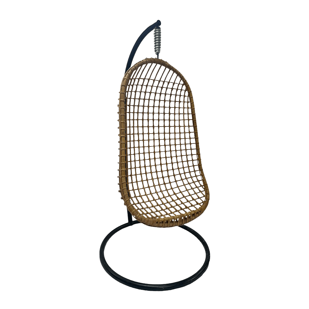 The Galena Hanging Cane Chair Array Wedding and Event Hire