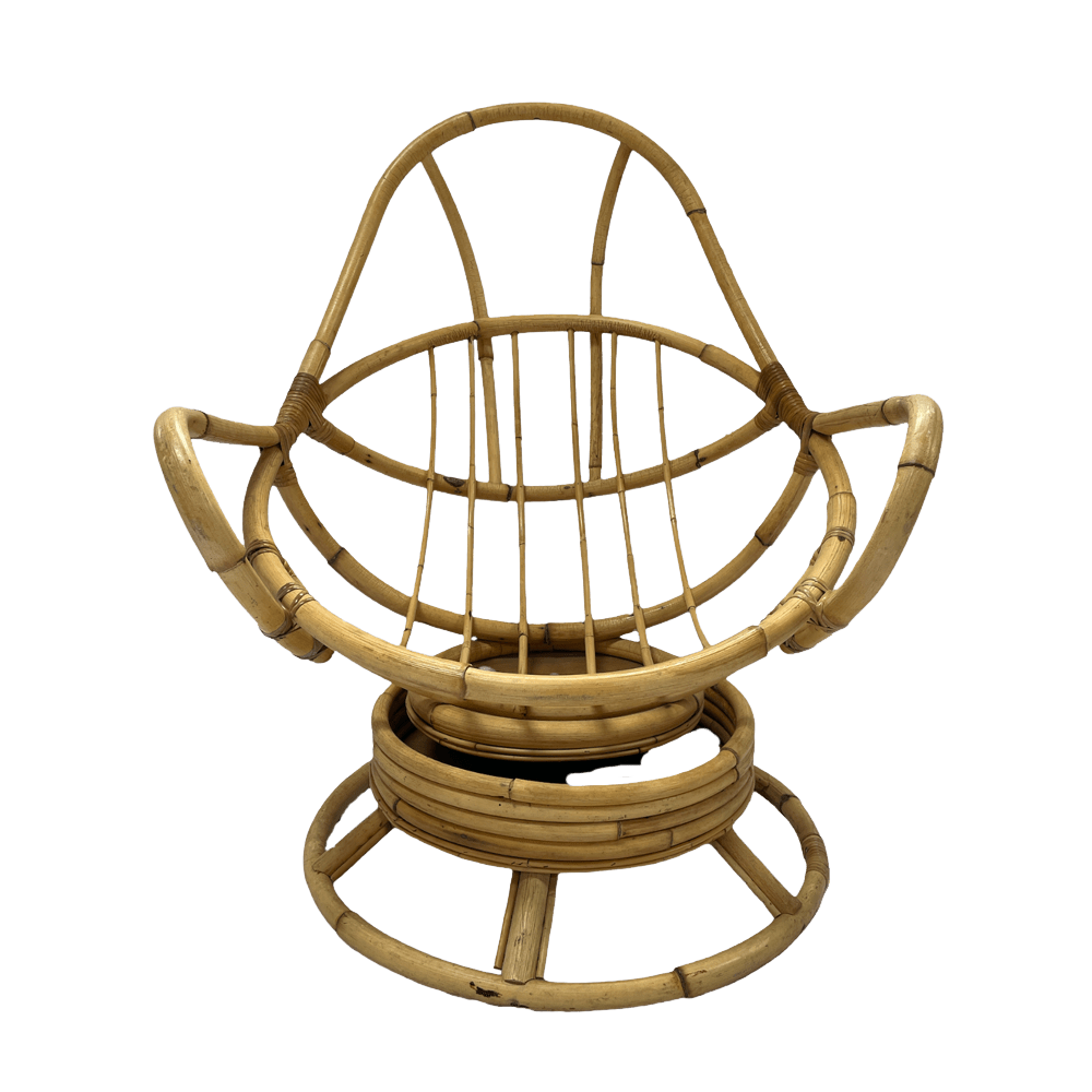 The Winsted Cane Swivel Chair Array Wedding and Event Hire