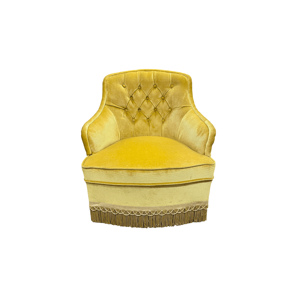 The Walsall Velvet Tub Chair Array Wedding and Event Hire