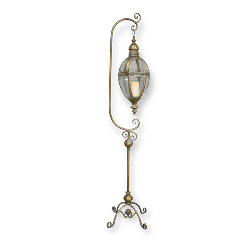 The Maxam Hanging Lantern & Stand Array Wedding and Event Hire