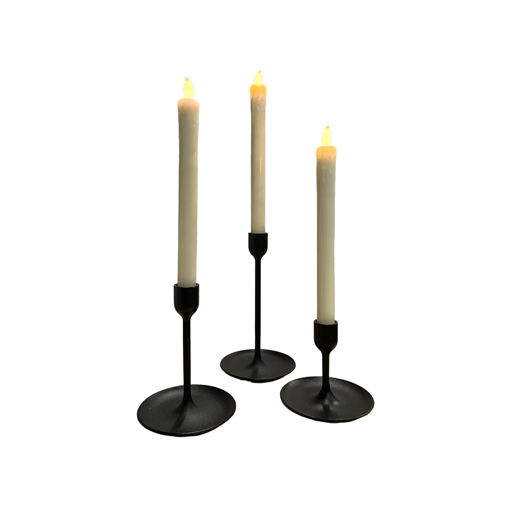 The Tuam LED Taper Candles Array Wedding and Event Hire