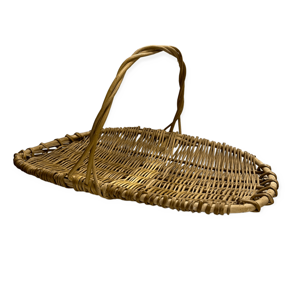 The Courson Vintage Woven Basket Array Wedding and Event Hire