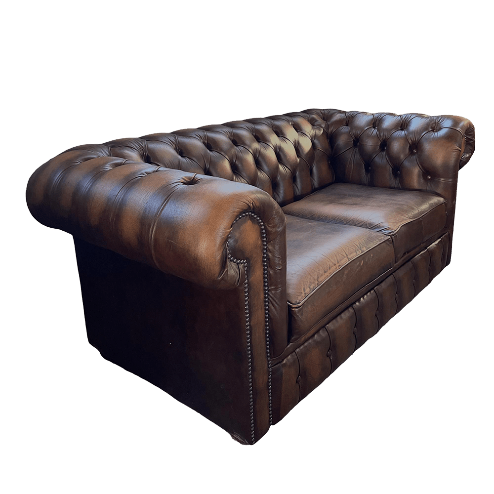 The Flint Leather Chesterfield Sofa Array Wedding and Event Hire