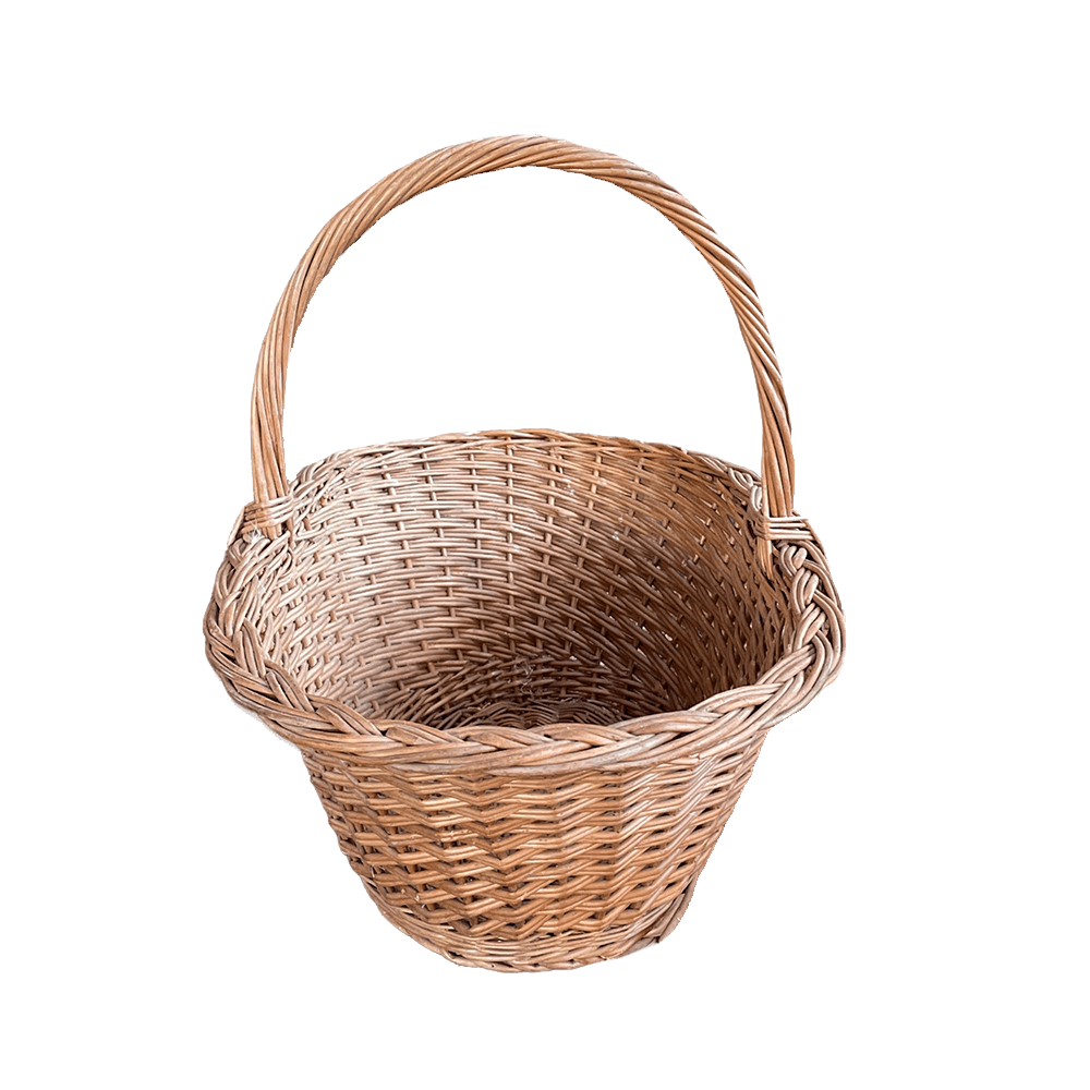 The Elmes Vintage Basket Array Wedding and Event Hire