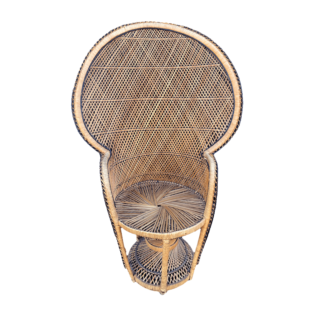 The Aiken Cane Peacock Chair Array Wedding and Event Hire