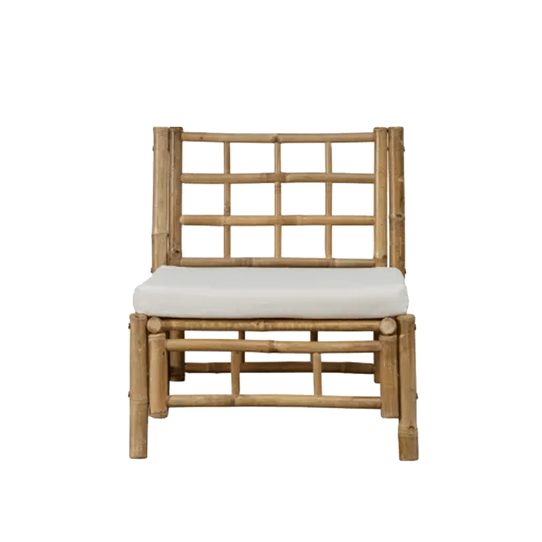 The Huslia Modular Bamboo Chair Array Wedding and Event Hire