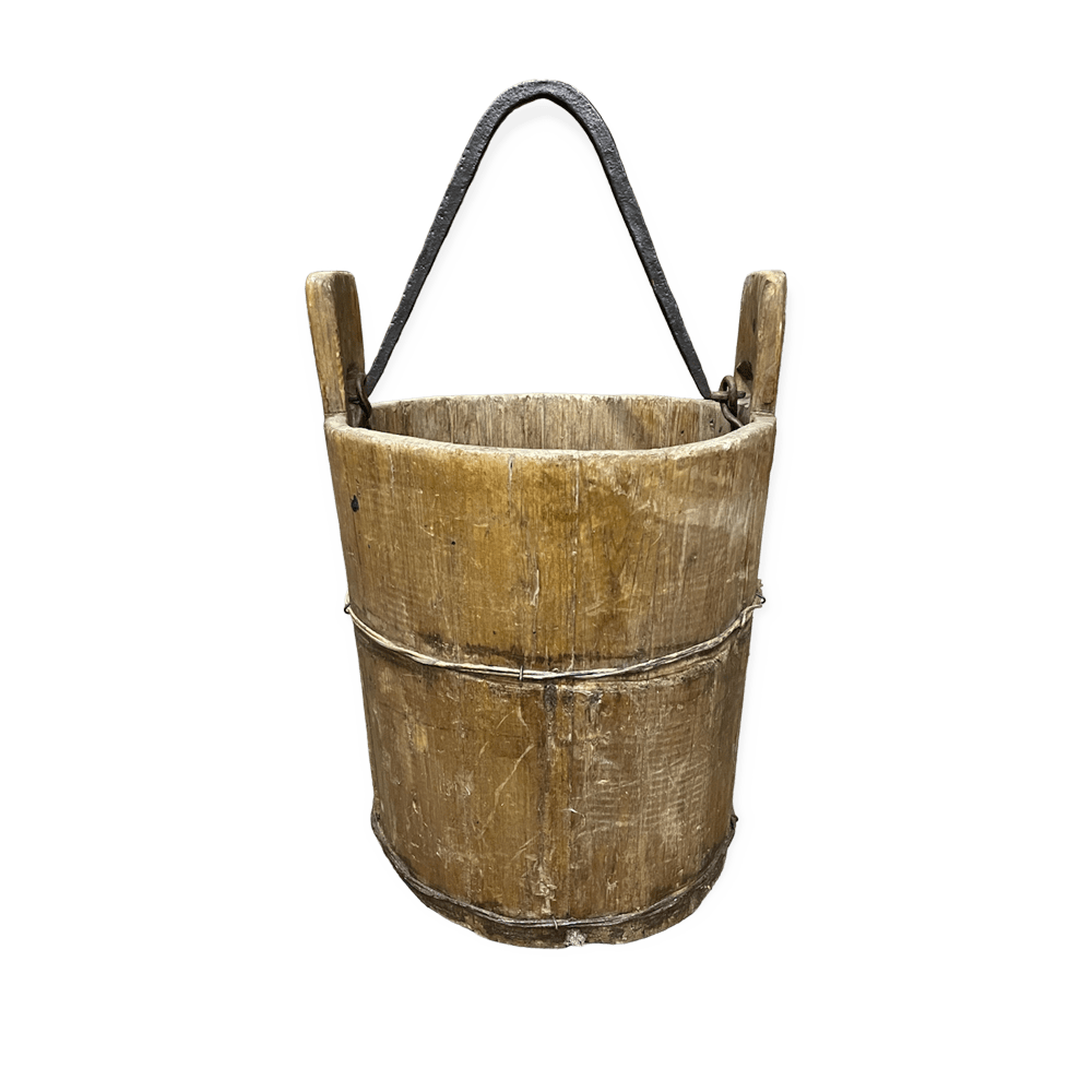 The Rhode Vintage Wooden Bucket Array Wedding and Event Hire