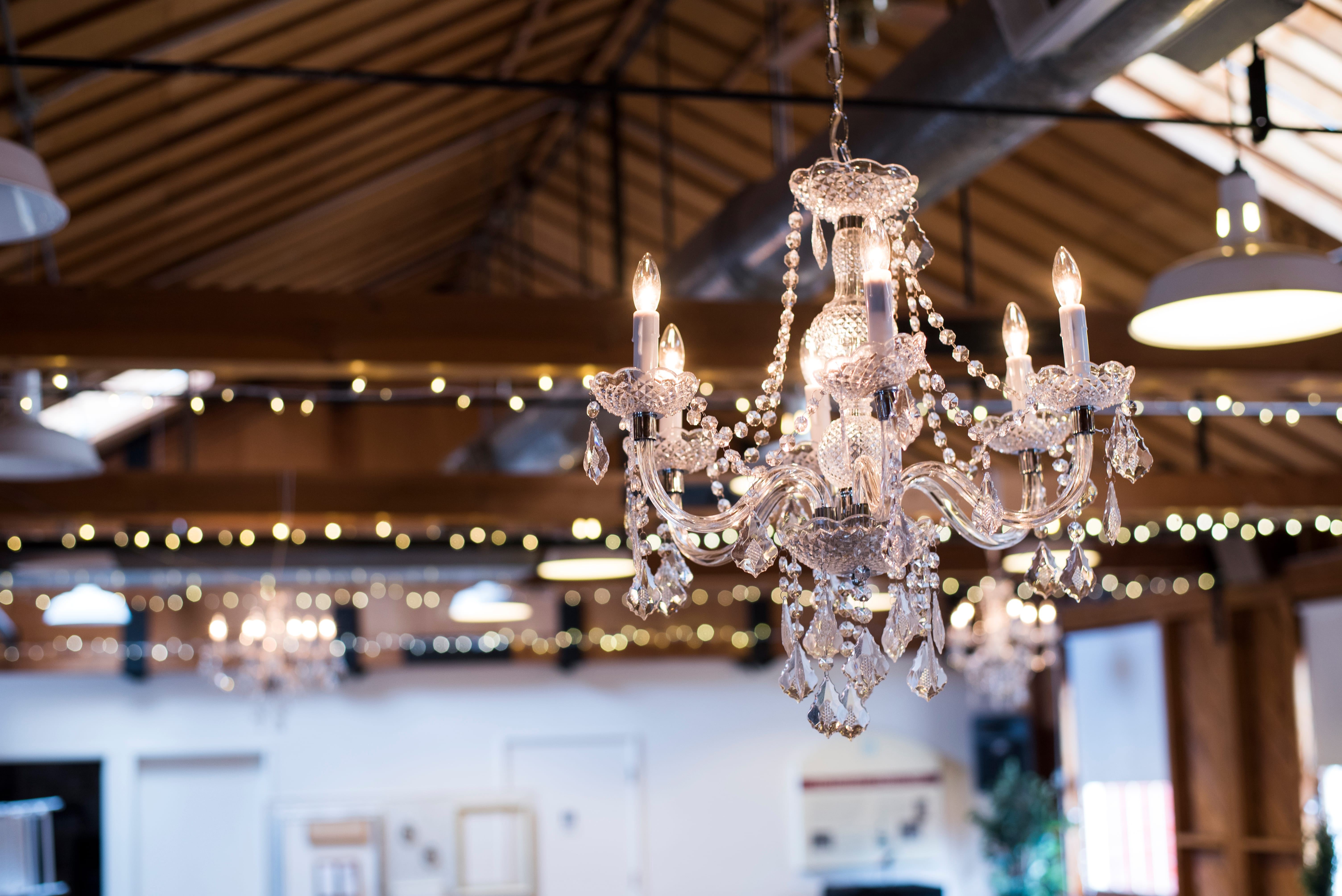 Chandelier Hartley 2 Danner and Soli Event Rental