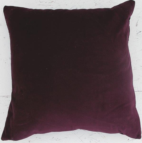 Dark Purple Velvet Pillow Showit Blog