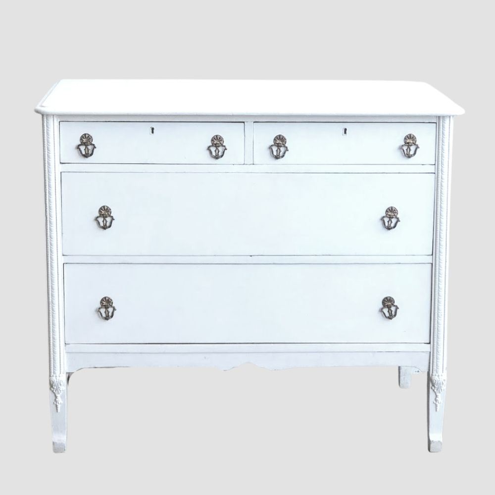 Vintage White Dresser Pretty Little Things