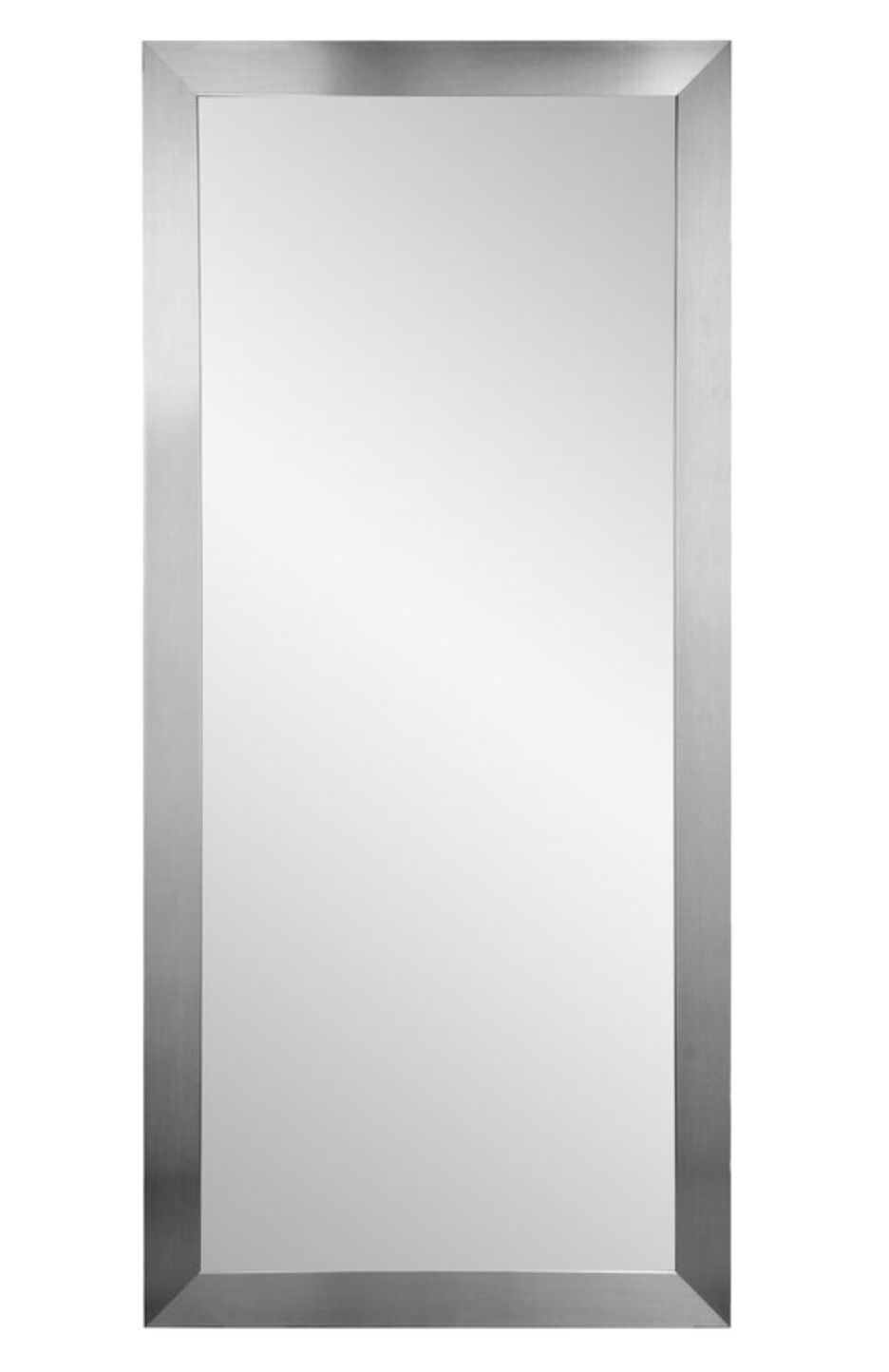 MODERN SILVER FLOOR LENGTH MIRROR Prophouse