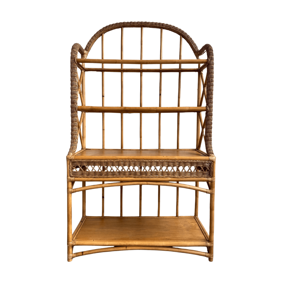 Rattan Baker's Rack Relics Rentals