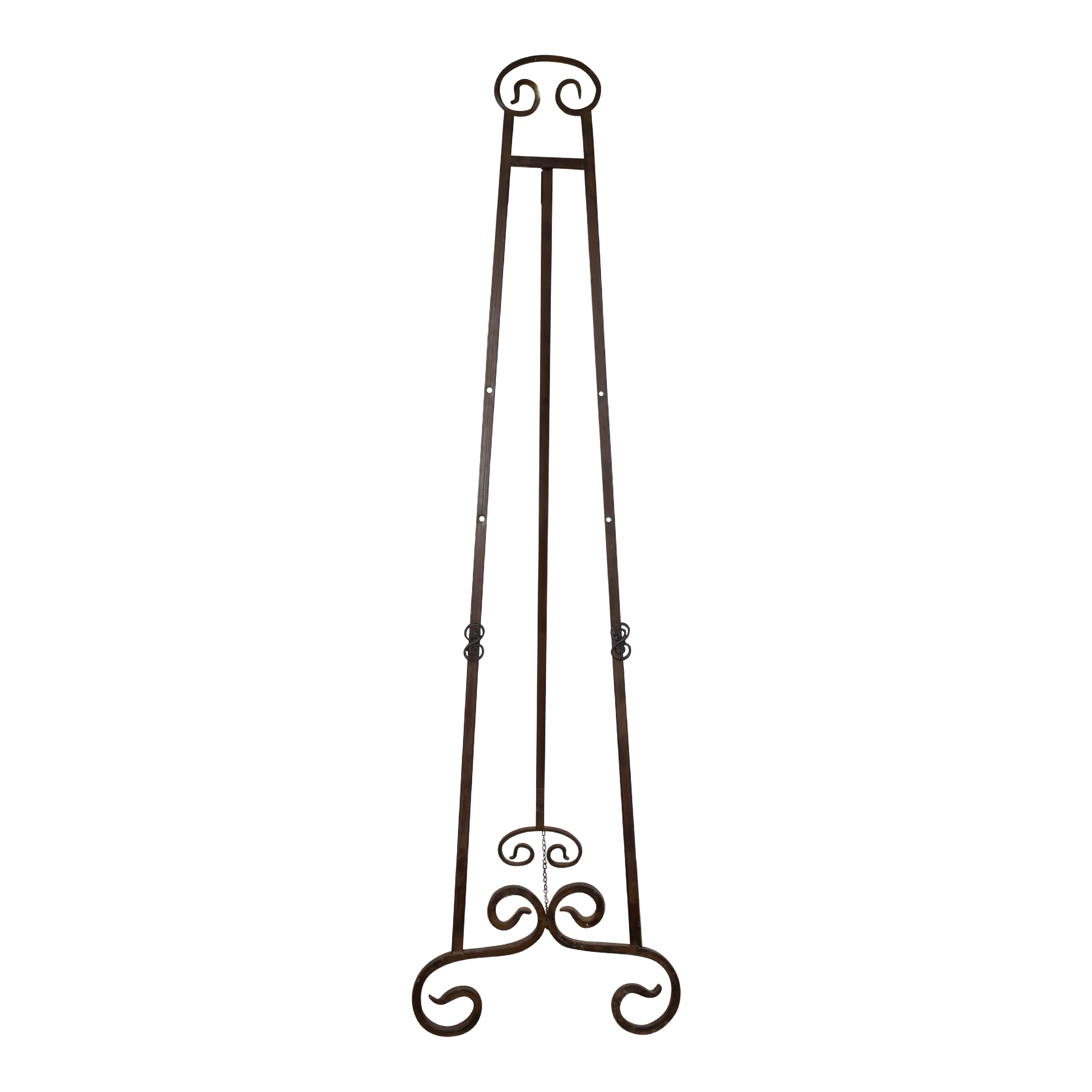 Bronze SKnob Floor Easel Relics Rentals