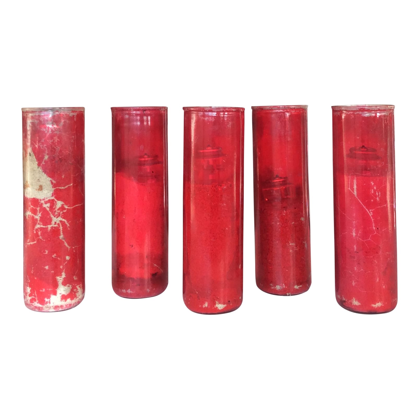 Red Jar Candle Holder Relics Rentals