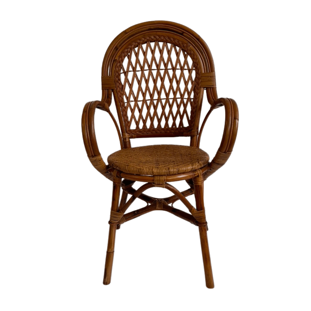 Ramona Wicker Chair Relics Rentals