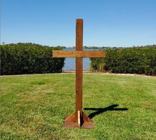 Ceremony Wedding Cross So Staged