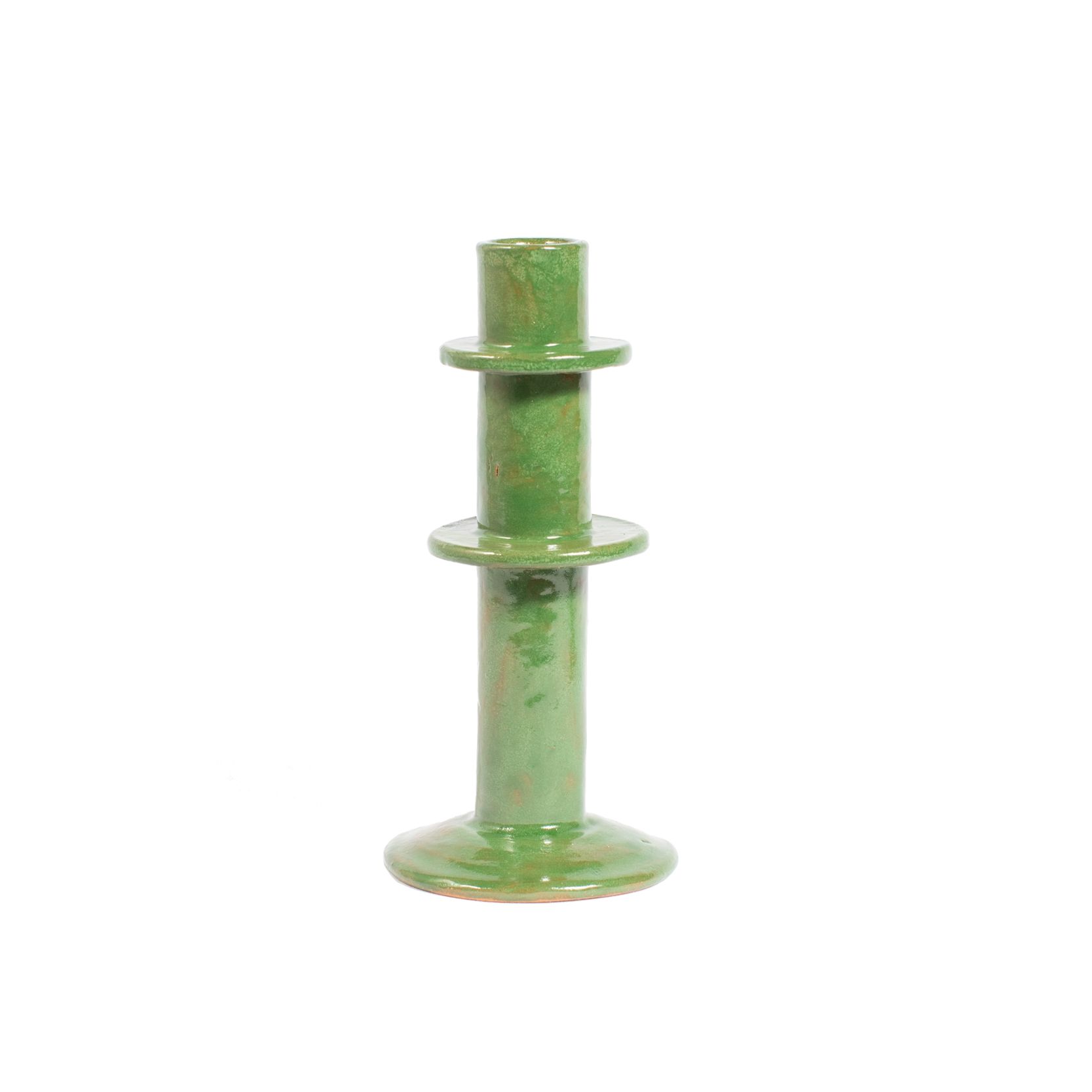 Large Green Clay Candle Holder Warehouse Rentals