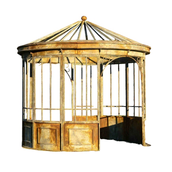 Aged 10' Gazebo DC Wedding & Event Rentals White Glove Rentals