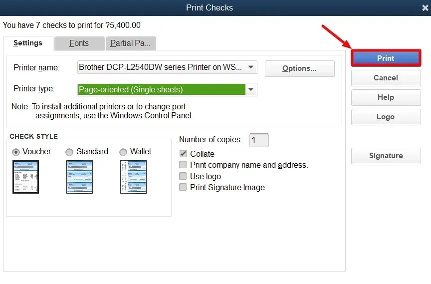 How to Print Checks in QuickBooks A StepbyStep Guide