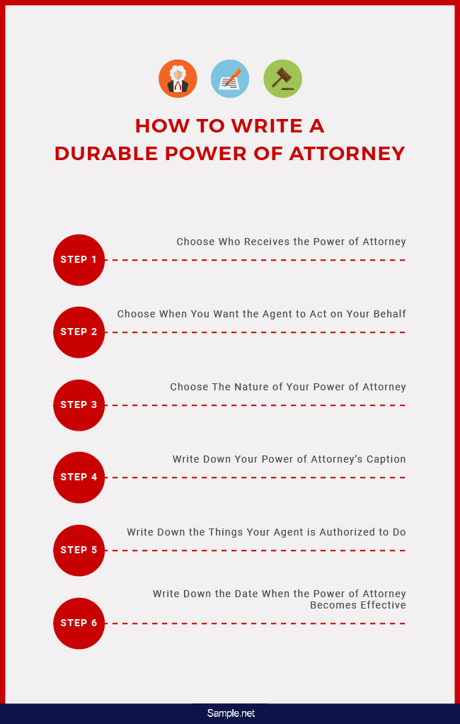 50+ SAMPLE of Durable Power of Attorney Templates in PDF MS Word 50+ SAMPLE of Durable Power of Attorney Templates in PDF MS Word