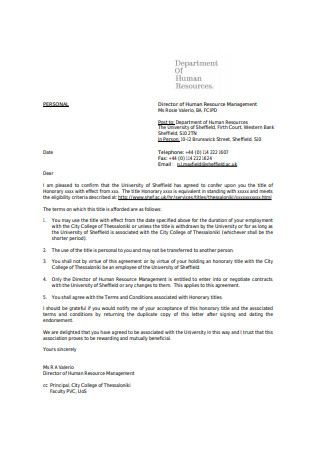 45+ SAMPLE Confirmation Letters in PDF | MS Word