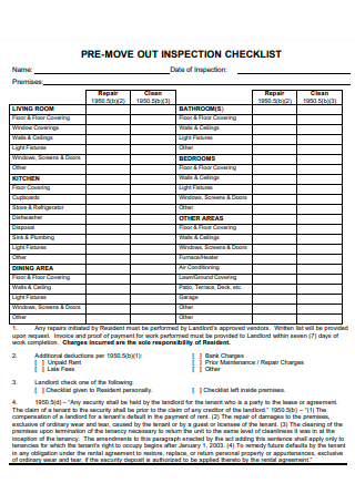 28+ FREE Move-out Checklist Samples to Download