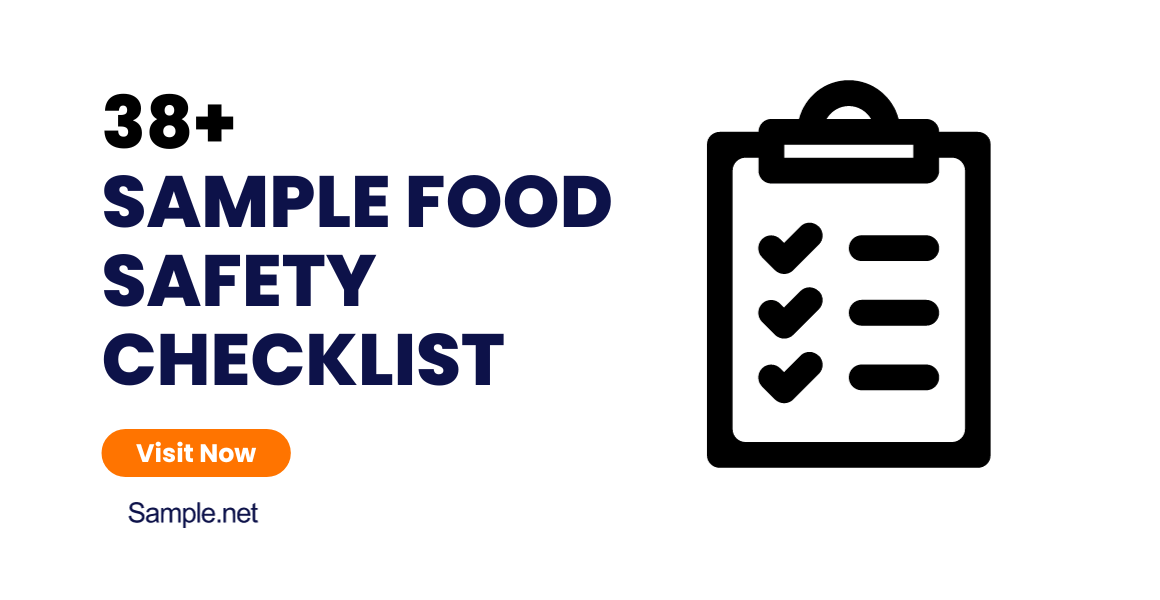 38+ SAMPLE Food Safety Checklist in PDF MS Word Google Docs Apple