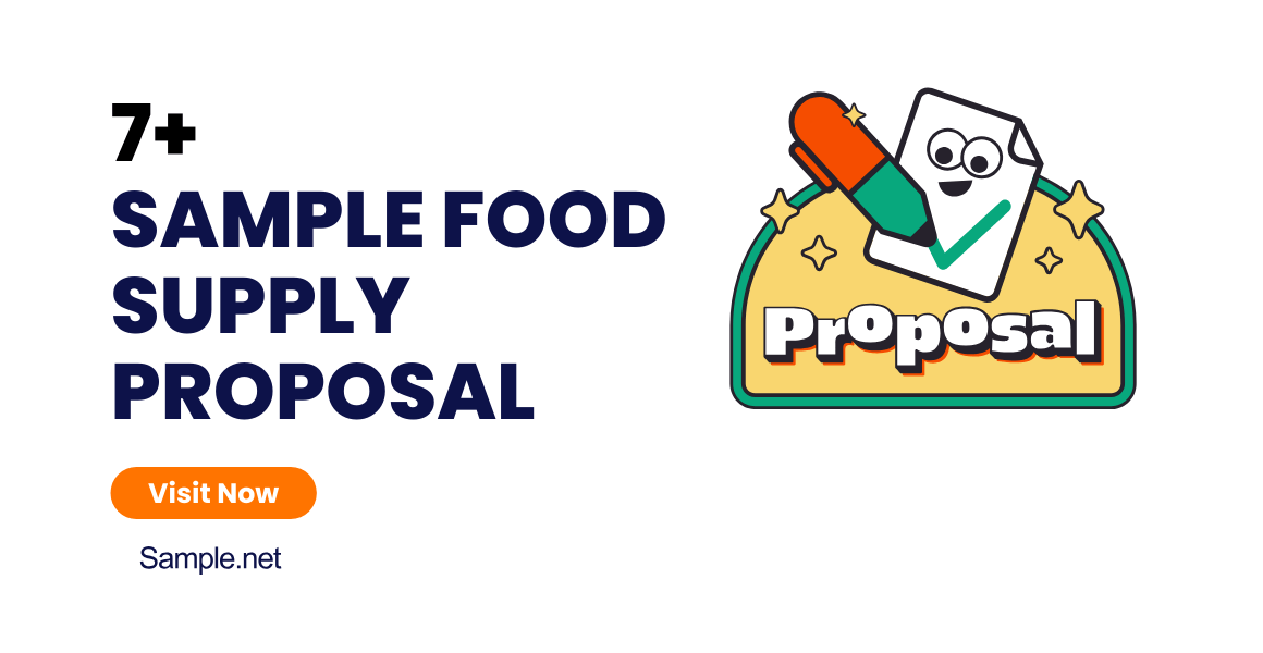 7+ SAMPLE Food Supply Proposal in PDF