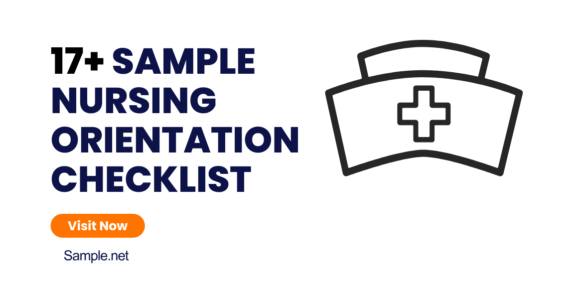 17+ SAMPLE Nursing Orientation Checklist in PDF