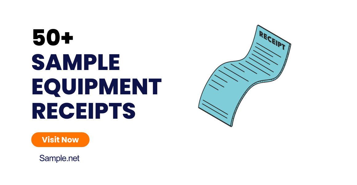 50+ SAMPLE Equipment Receipts in PDF MS Word