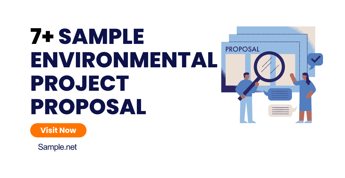 7+ SAMPLE Environmental Project Proposal in PDF