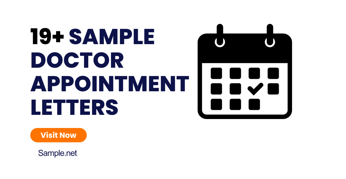 19+ SAMPLE Doctor Appointment Letters in PDF MS Word