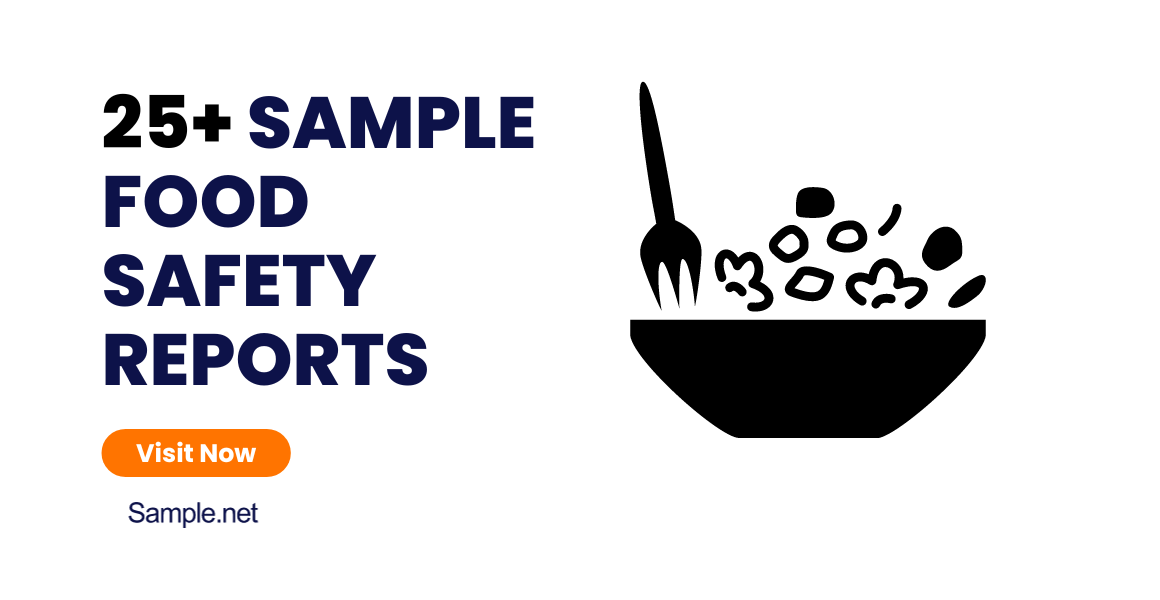 Sample Food Safety Reports 25+ IN PDF MS Word