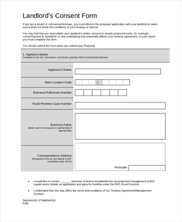 FREE 27+ Sample Consent Forms in PDF MS Word Excel