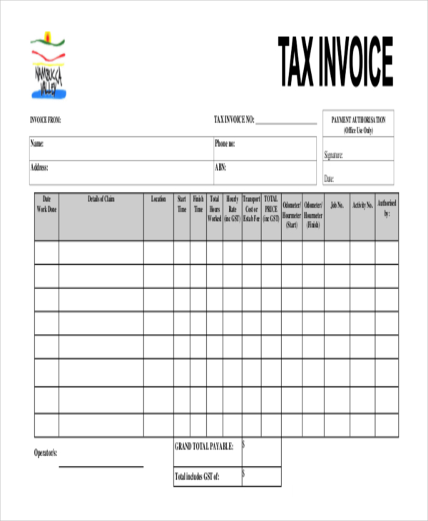 FREE 10+ Sample Contractor Invoice Forms in MS Word PDF Excel