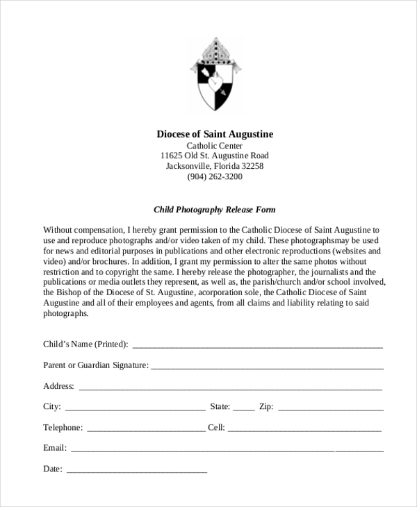 FREE 9+ Sample Photography Release Forms in PDF MS Word
