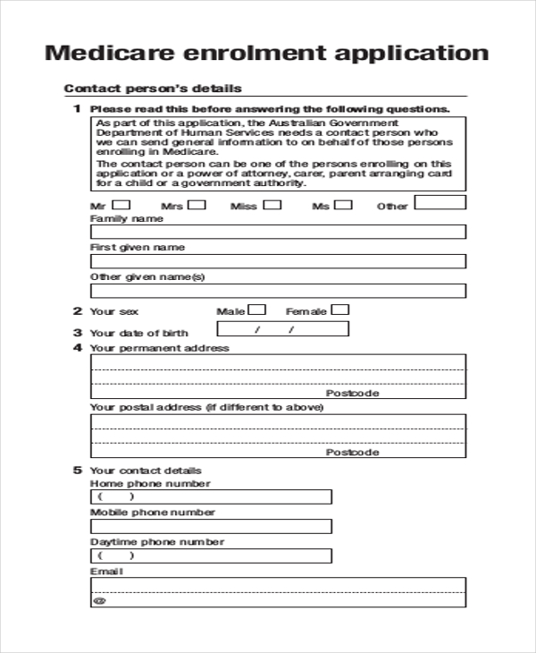 FREE 13+ Sample Application Forms in PDF MS Word Excel