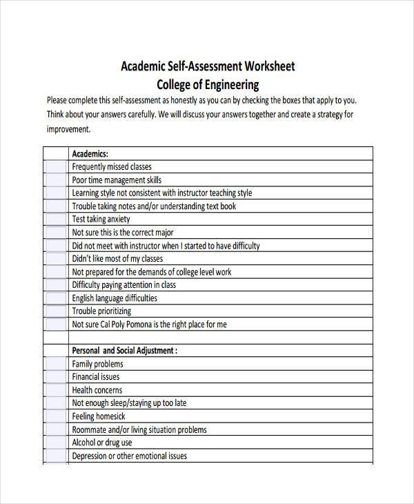 Best self inventory worksheet pdf Literacy Worksheets