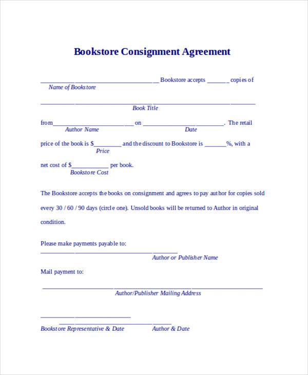 FREE 11 + Consignment Agreement Forms in MS Word PDF
