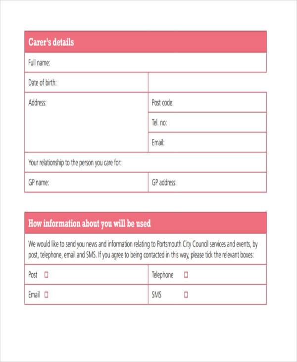 FREE 8+ Sample Self Assessment Forms in PDF MS Word