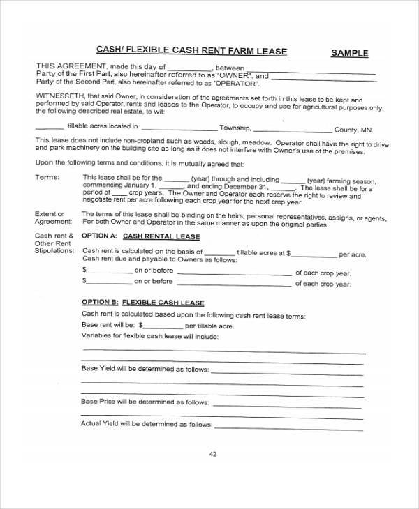 FREE 12+ Rent Lease Agreement Samples, PDF, MS Word, Gpoogle Docs