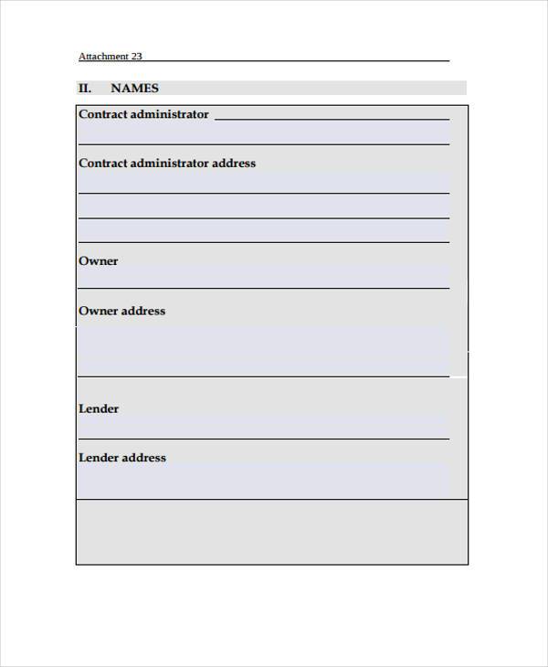 FREE 7+ Contract Assignment Forms in PDF MS Word